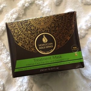 Moroccan gold series hair treatment